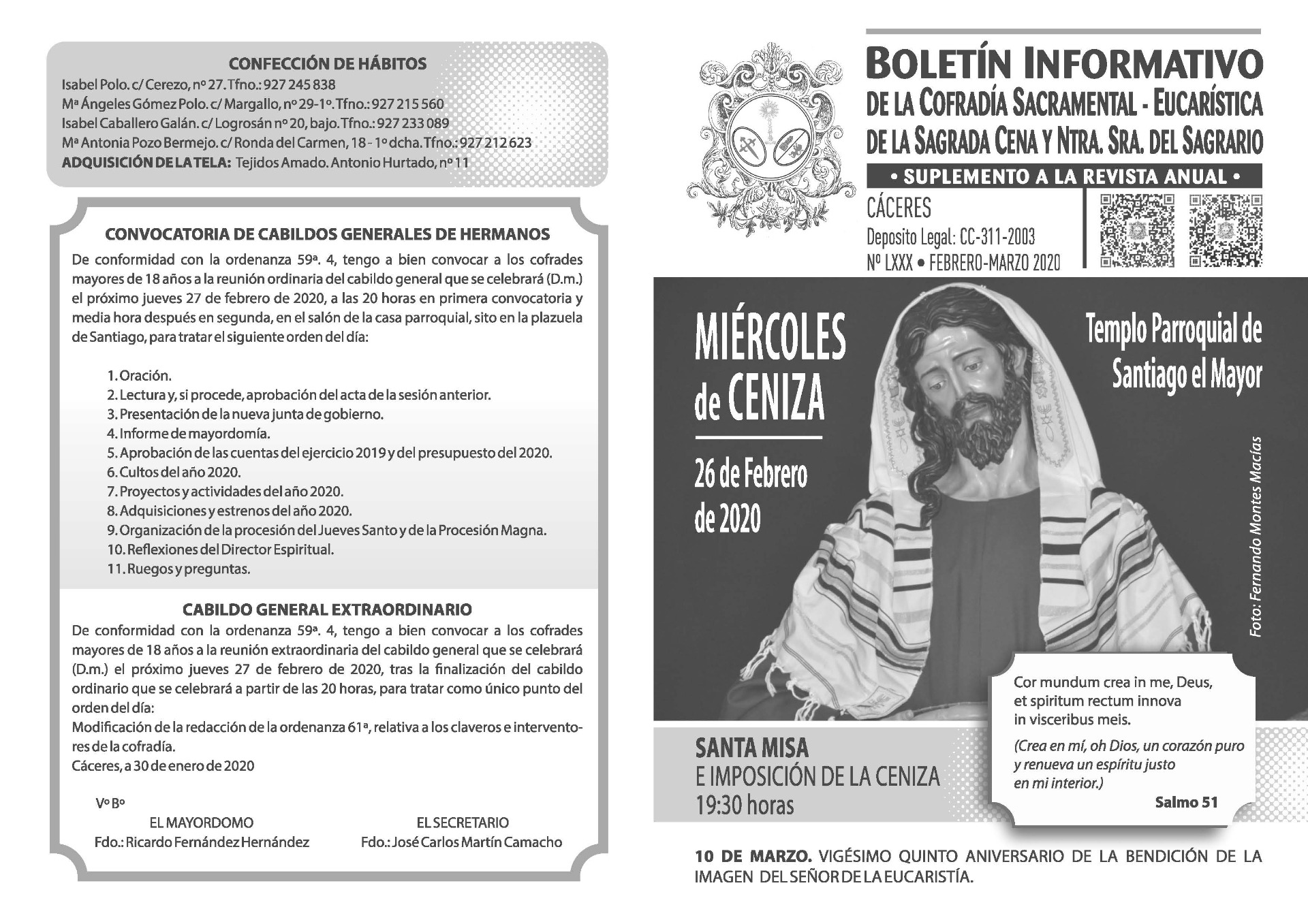 BOLETIN FEBRERO-MARZO 2020