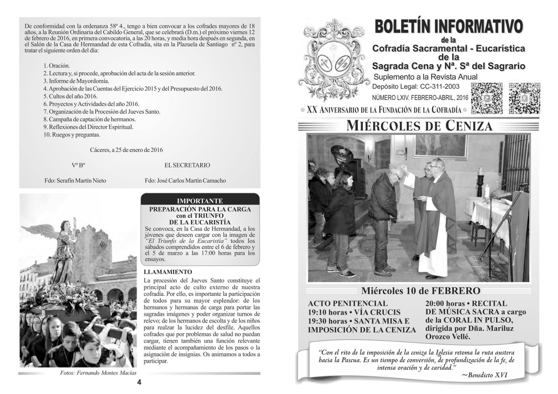 BOLETIN FEBRERO 2016
