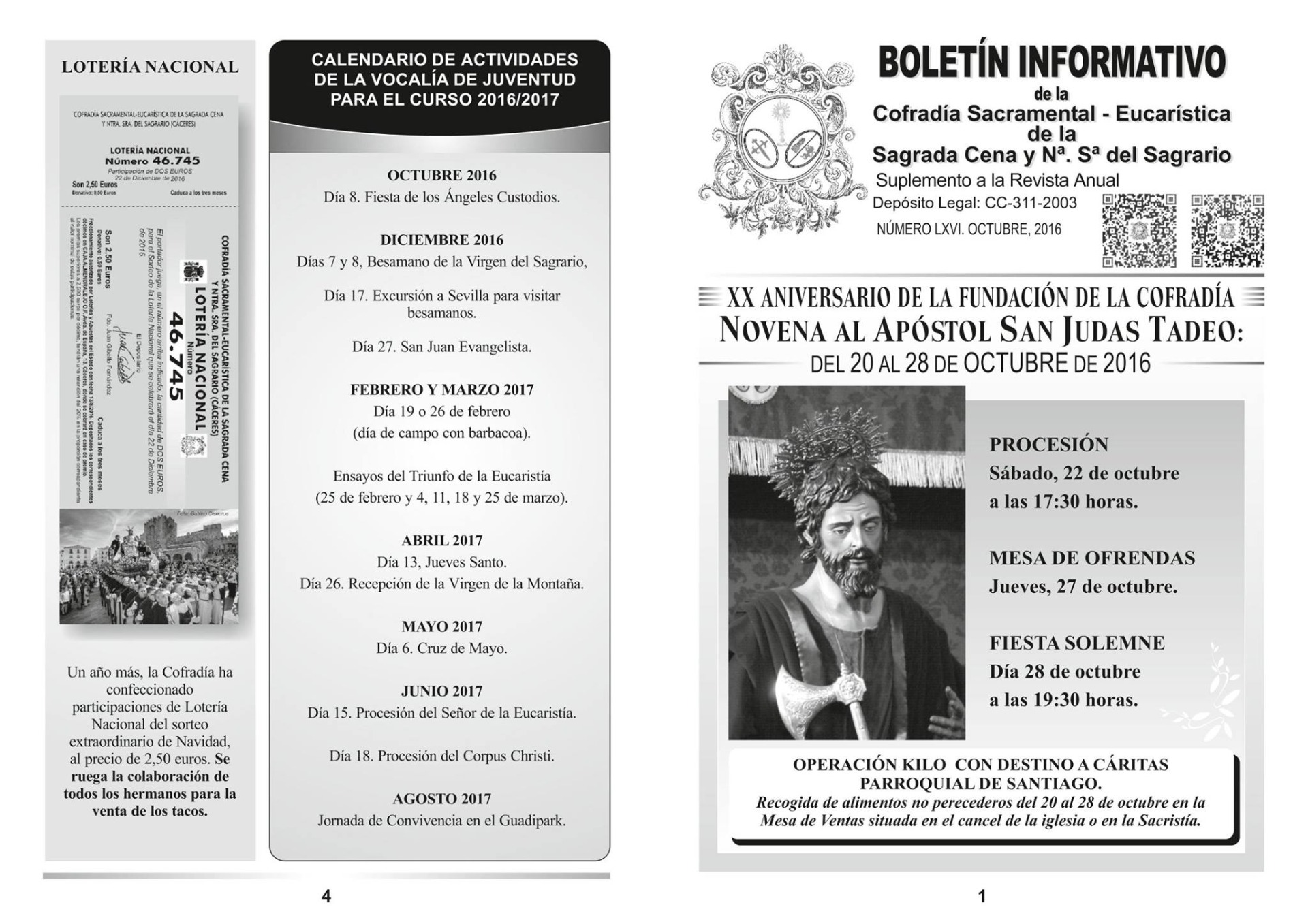 BOLETIN OCTUBRE 2016