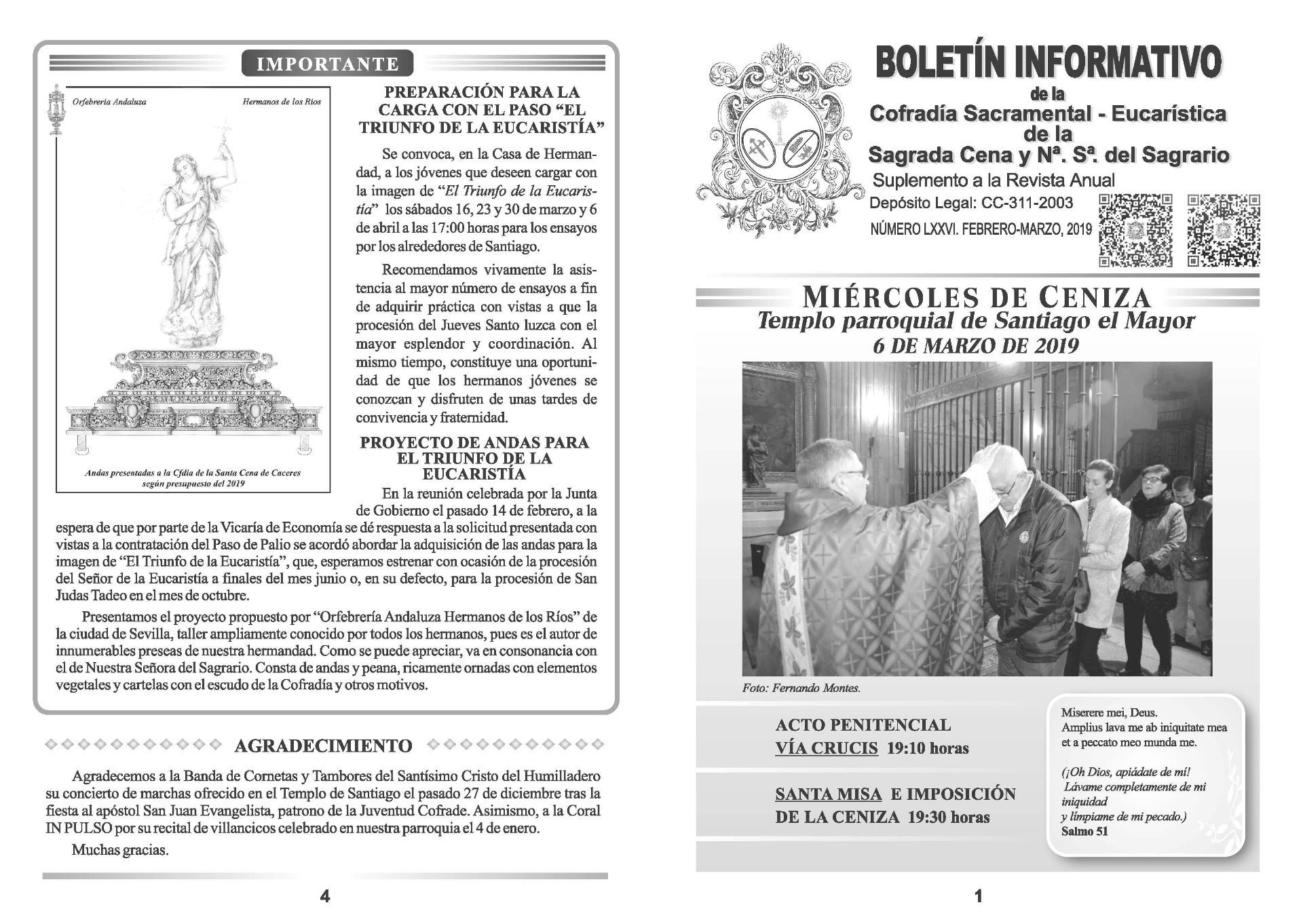 BOLETIN FEBRERO-MARZO 2019