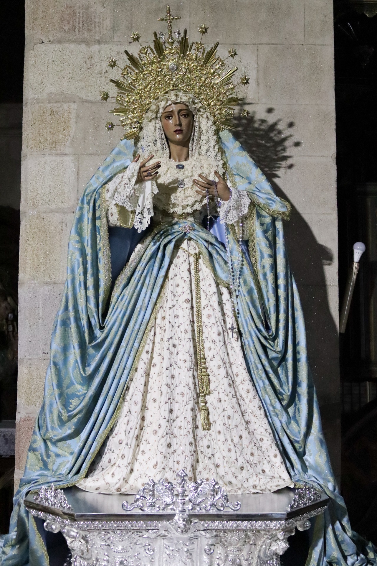Saya blanca. Foto Pedro Luis García Gómez