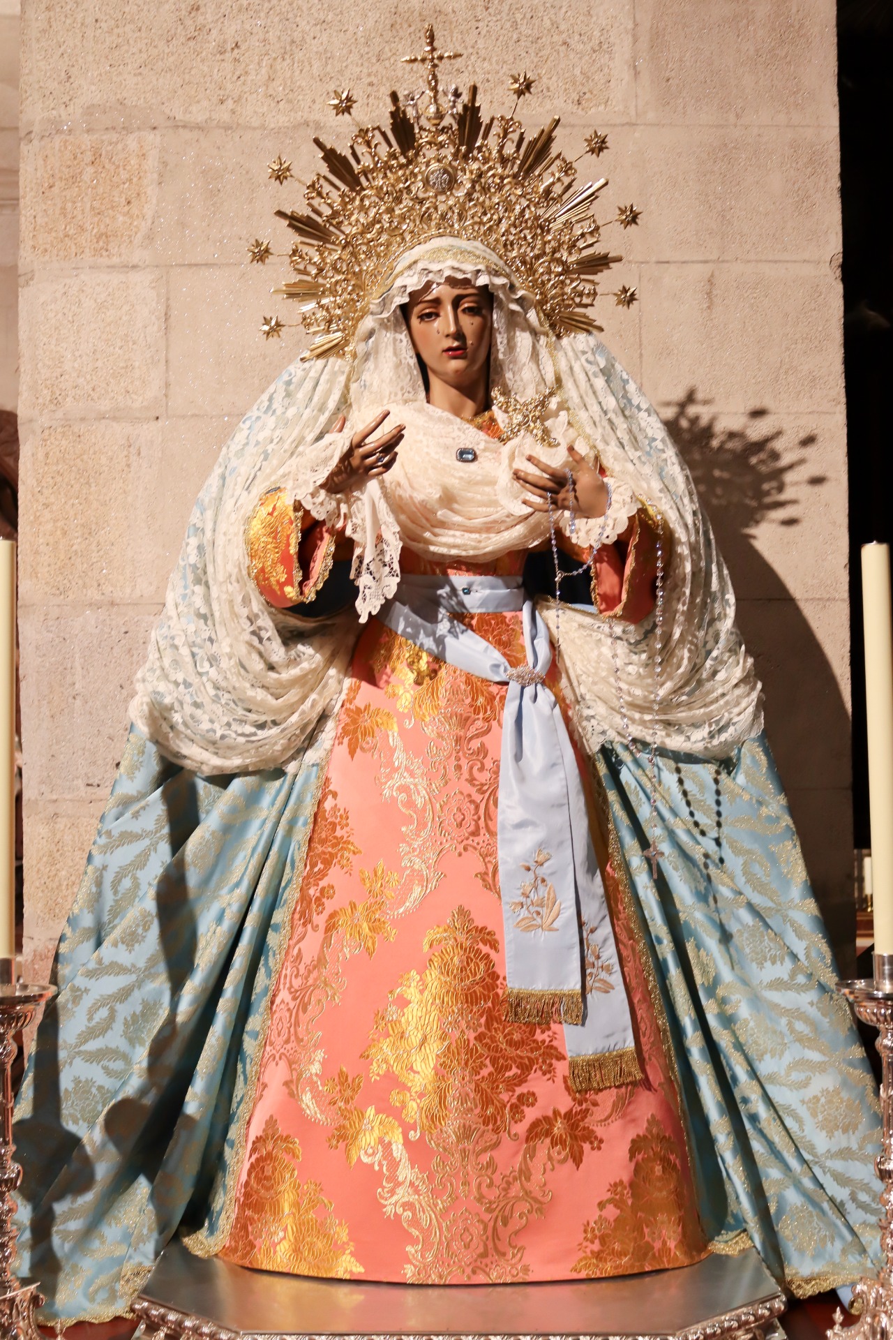 Saya rosa. Foto Pedro Luis García Gómez